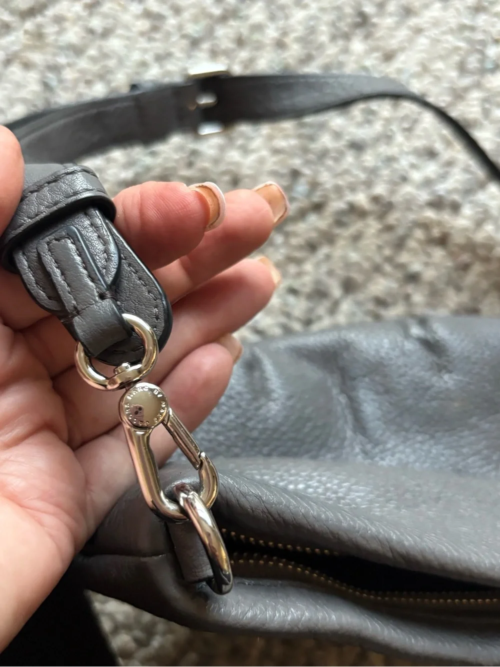 Marc By Marc Jacobs pebbled leather